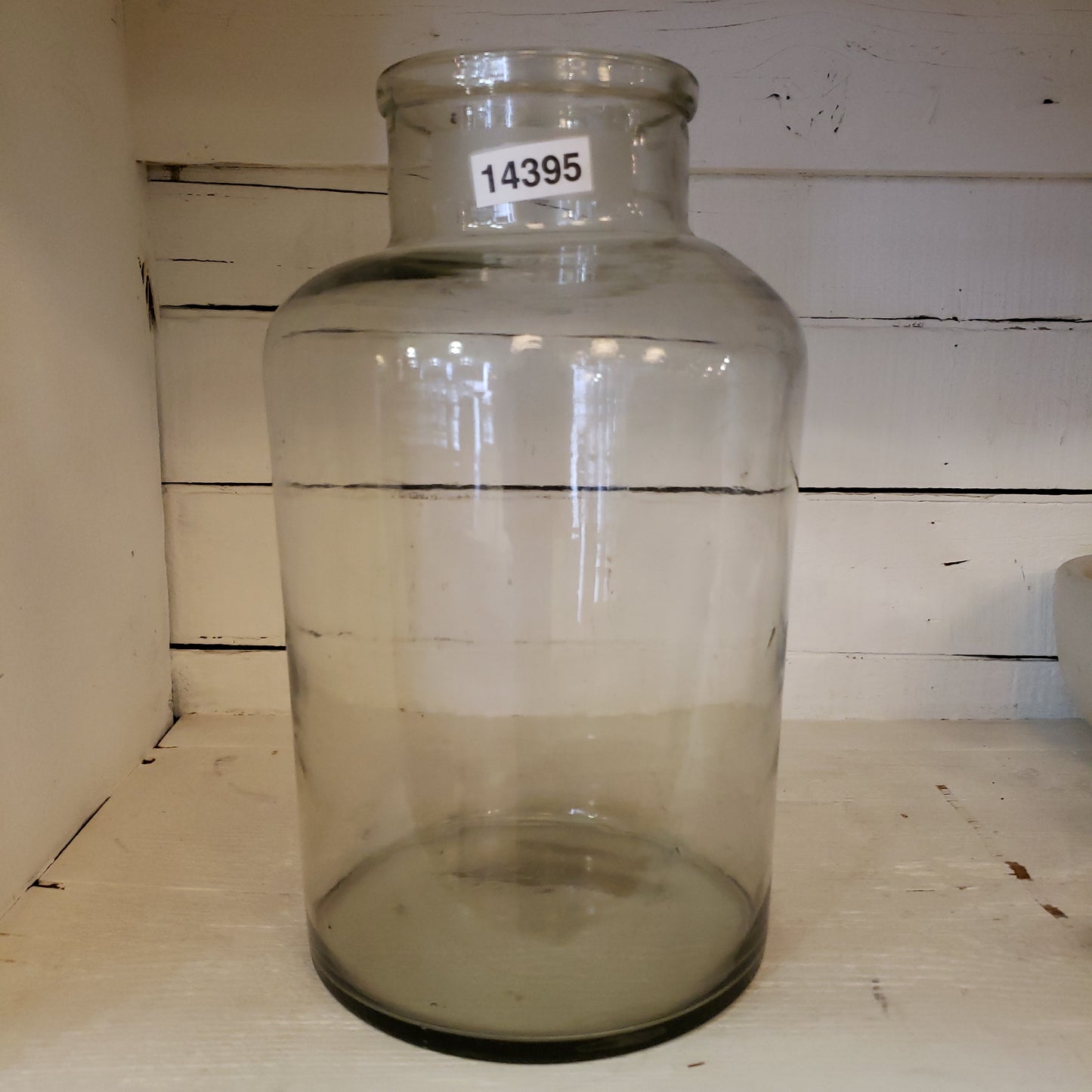 Small Austrian Glass Jar / Bottle