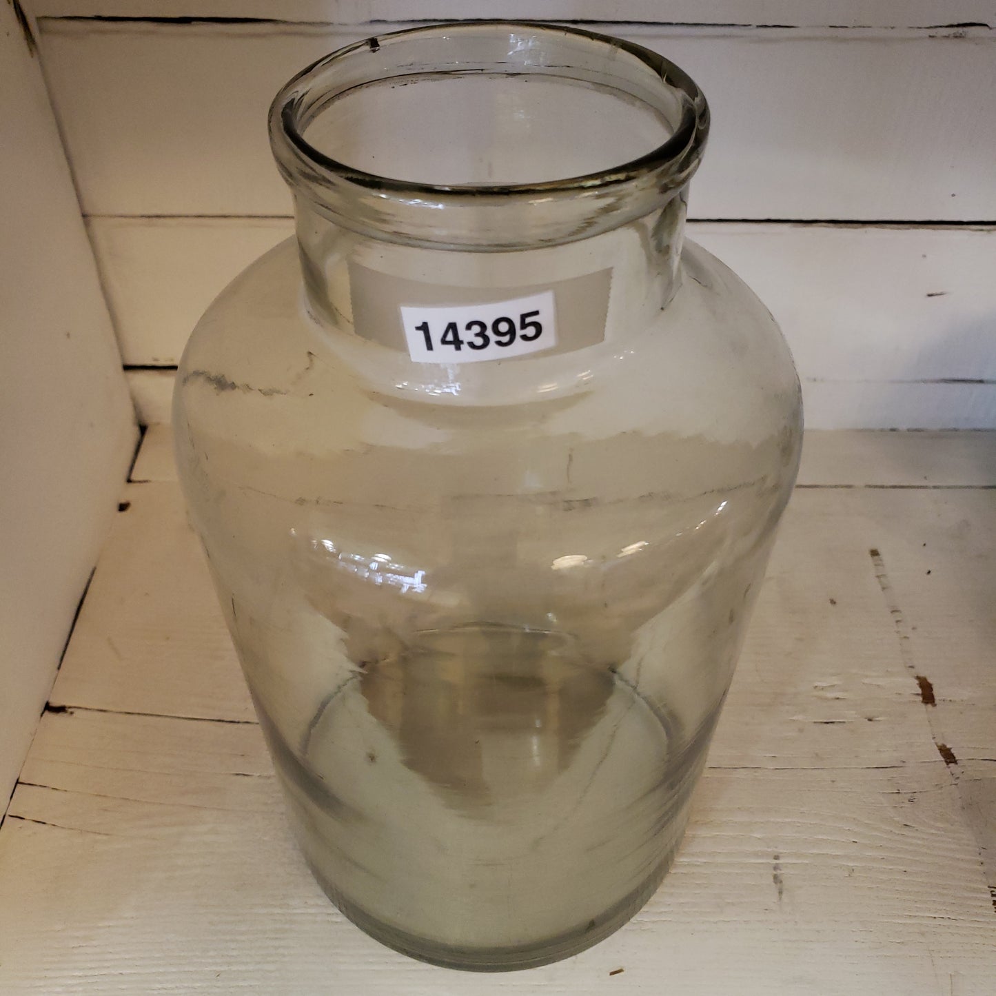 Small Austrian Glass Jar / Bottle
