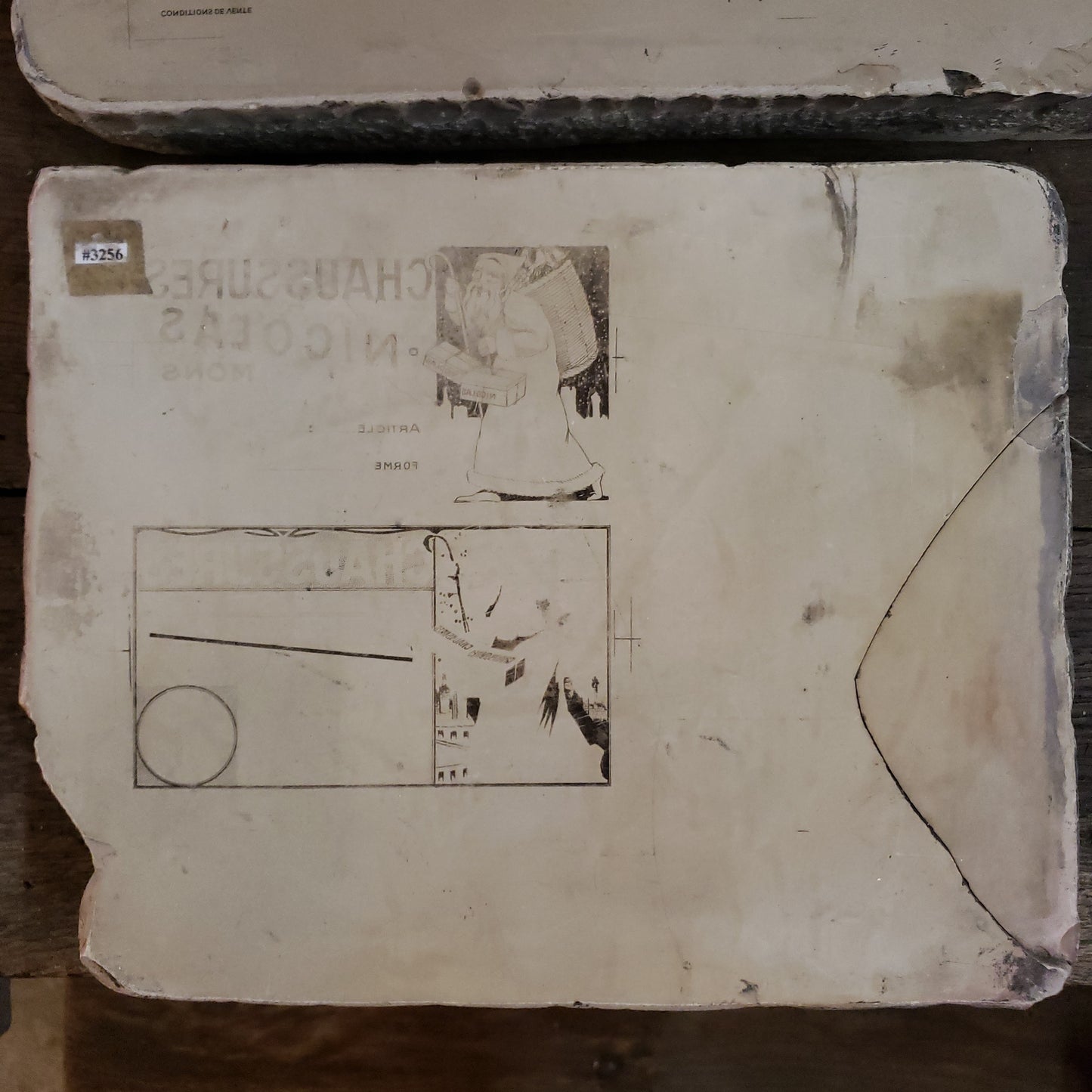 Litho Stone "Chaussures Nicolas Mon"