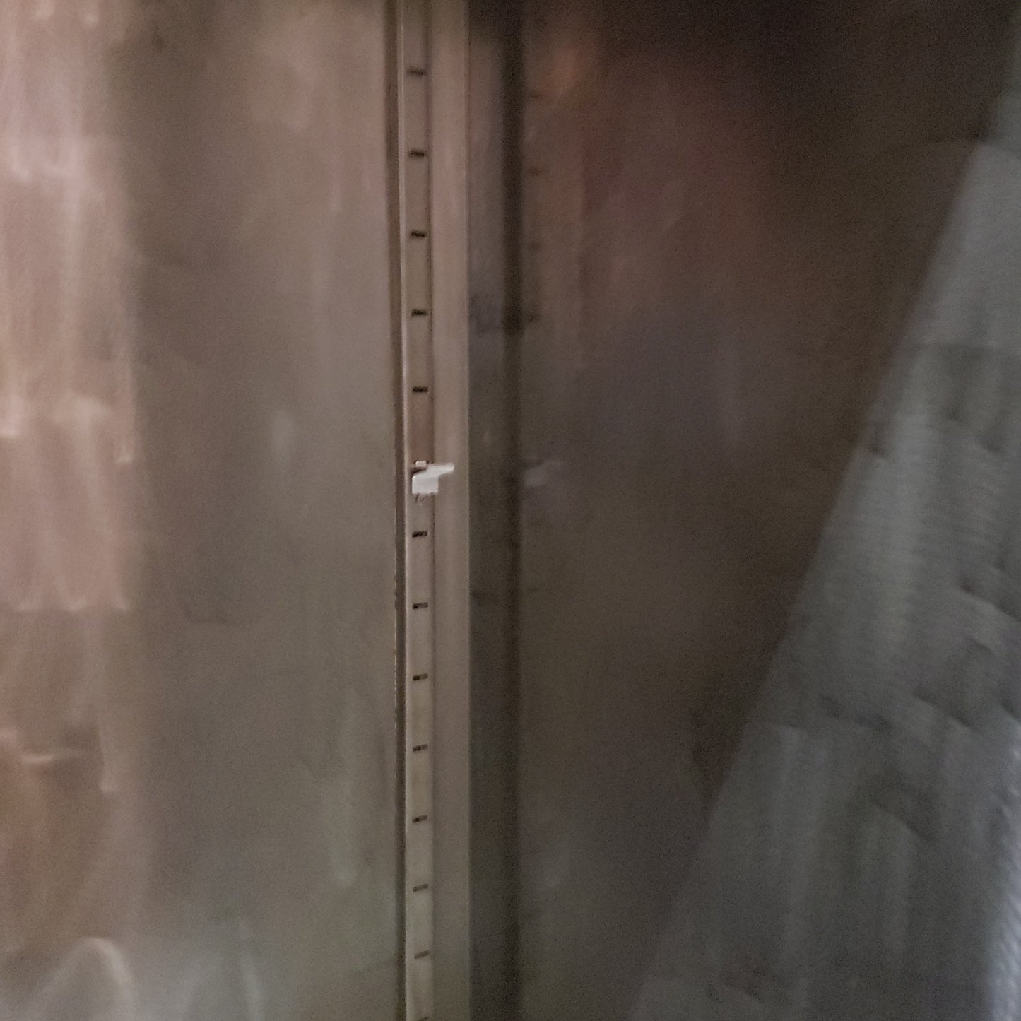 Stripped Metal Hospital / Medical Display Cabinet