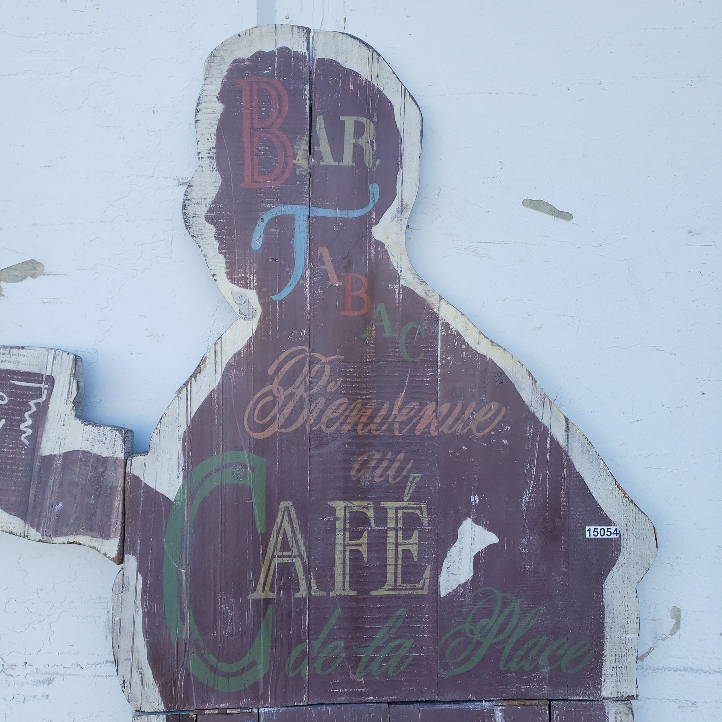 Folding Wooden Bar Tabac Waiter Restaurant Sign