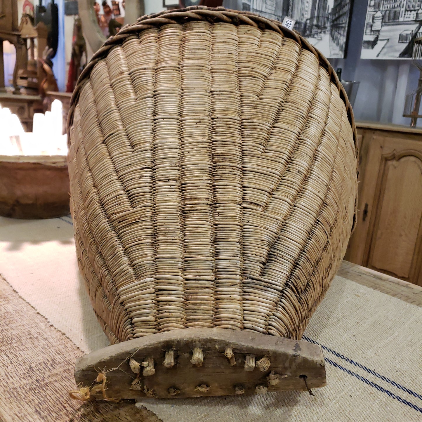 Wicker Gathering Basket