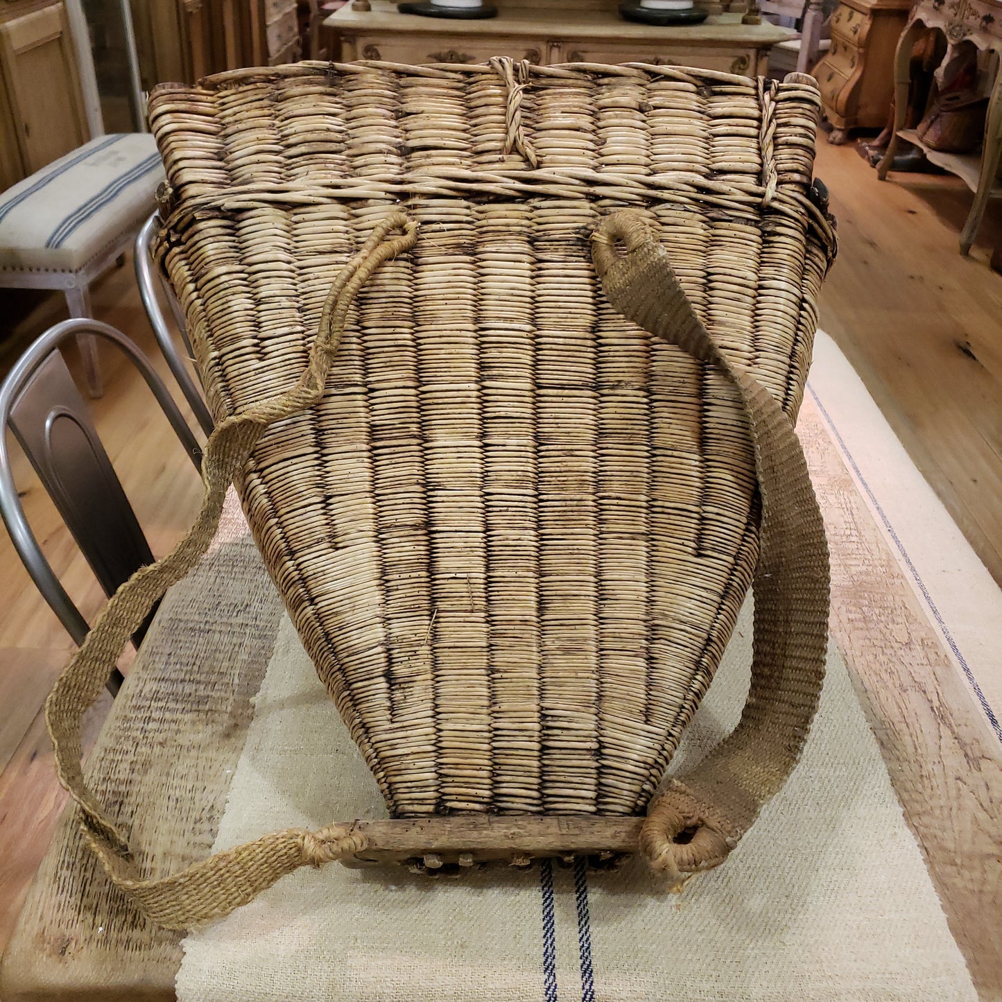 Wicker Gathering Basket