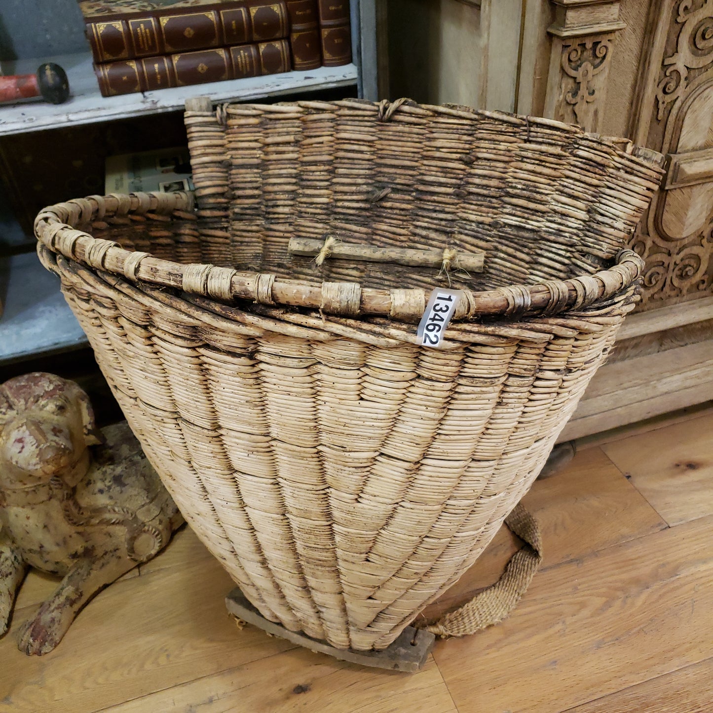 Wicker Gathering Basket
