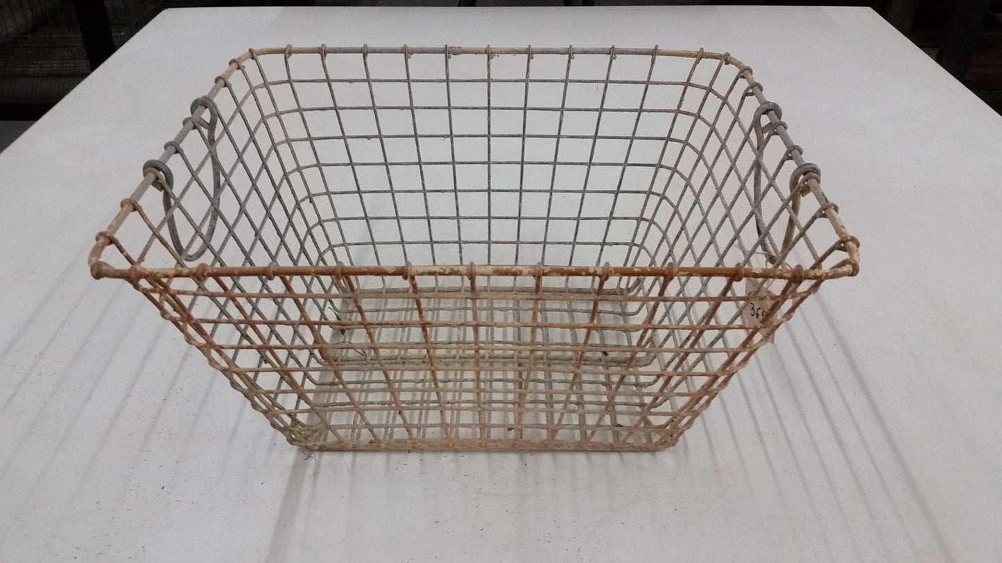Rectangular Basket with Handles