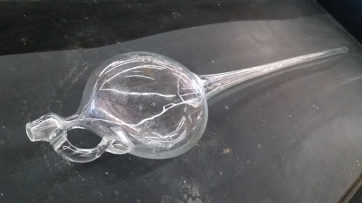 Hand Blown Glass Wine Siphon