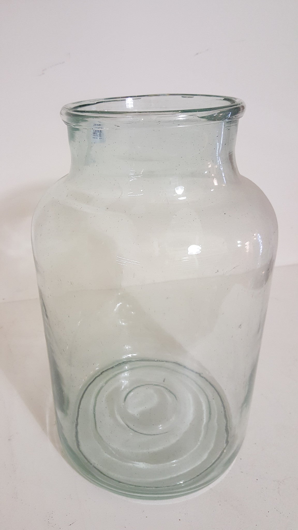 Large Austrian Glass Jar