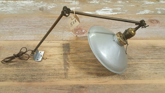 Vintage Articulating Drafting Desk Lamp