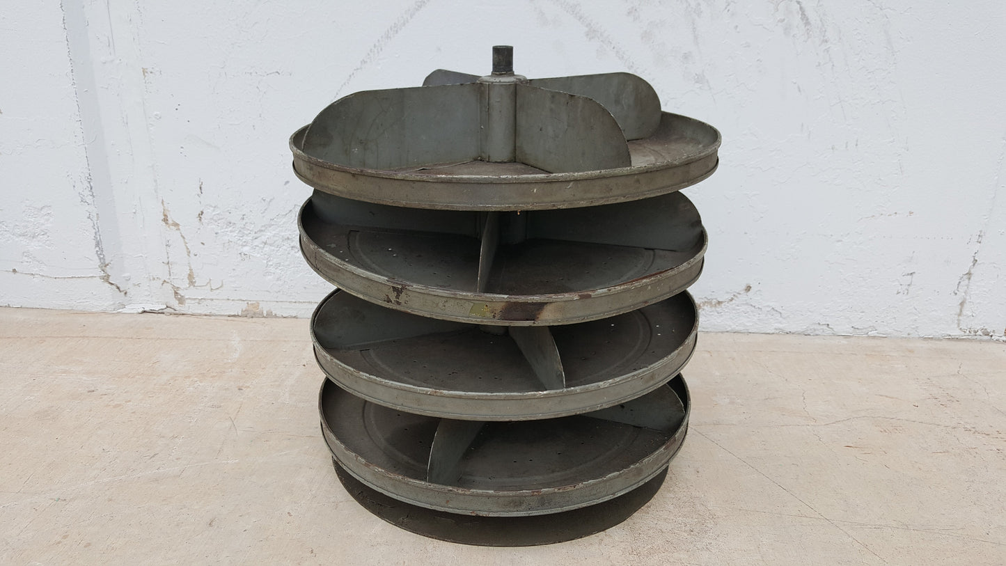 4 Tier Metal "Rotabin" Revolving Bin