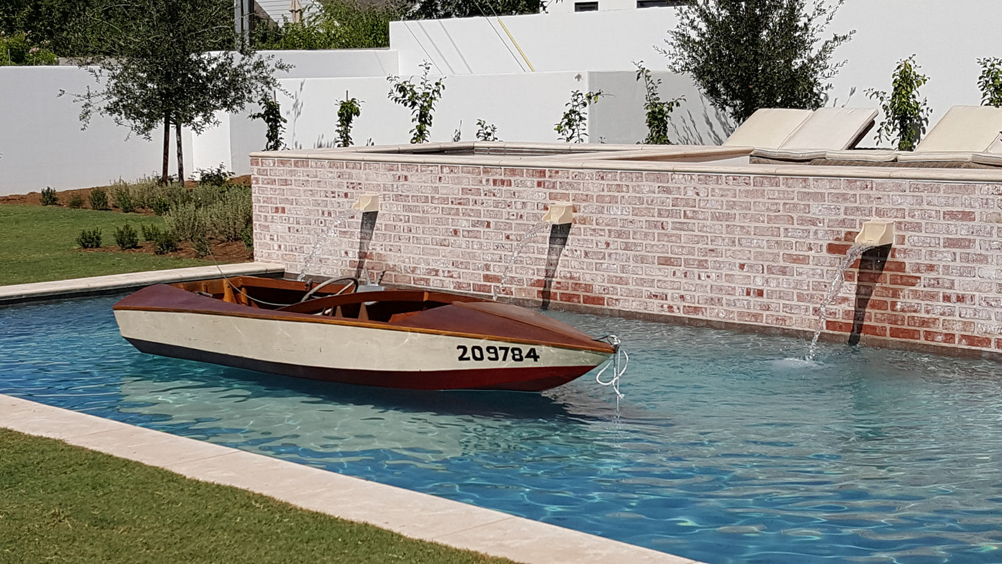 Repurposed Speed Boat Pendant Light