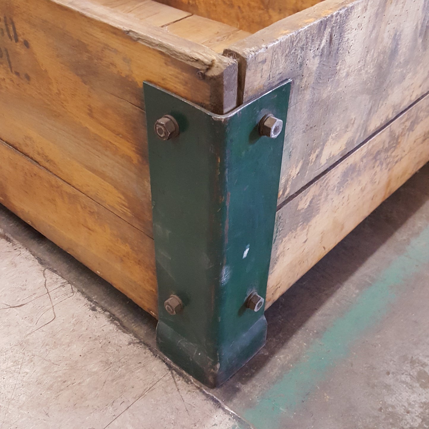 "Chicago" Wooden Crate