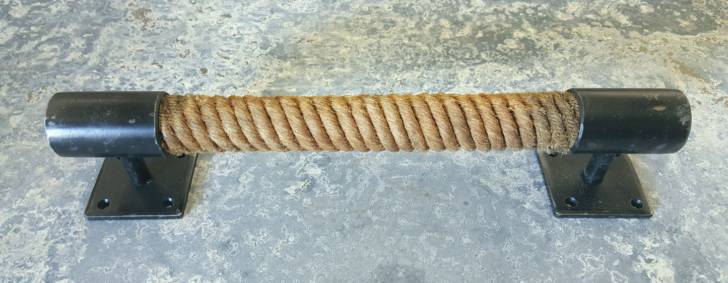 18" Rope and Iron Handle