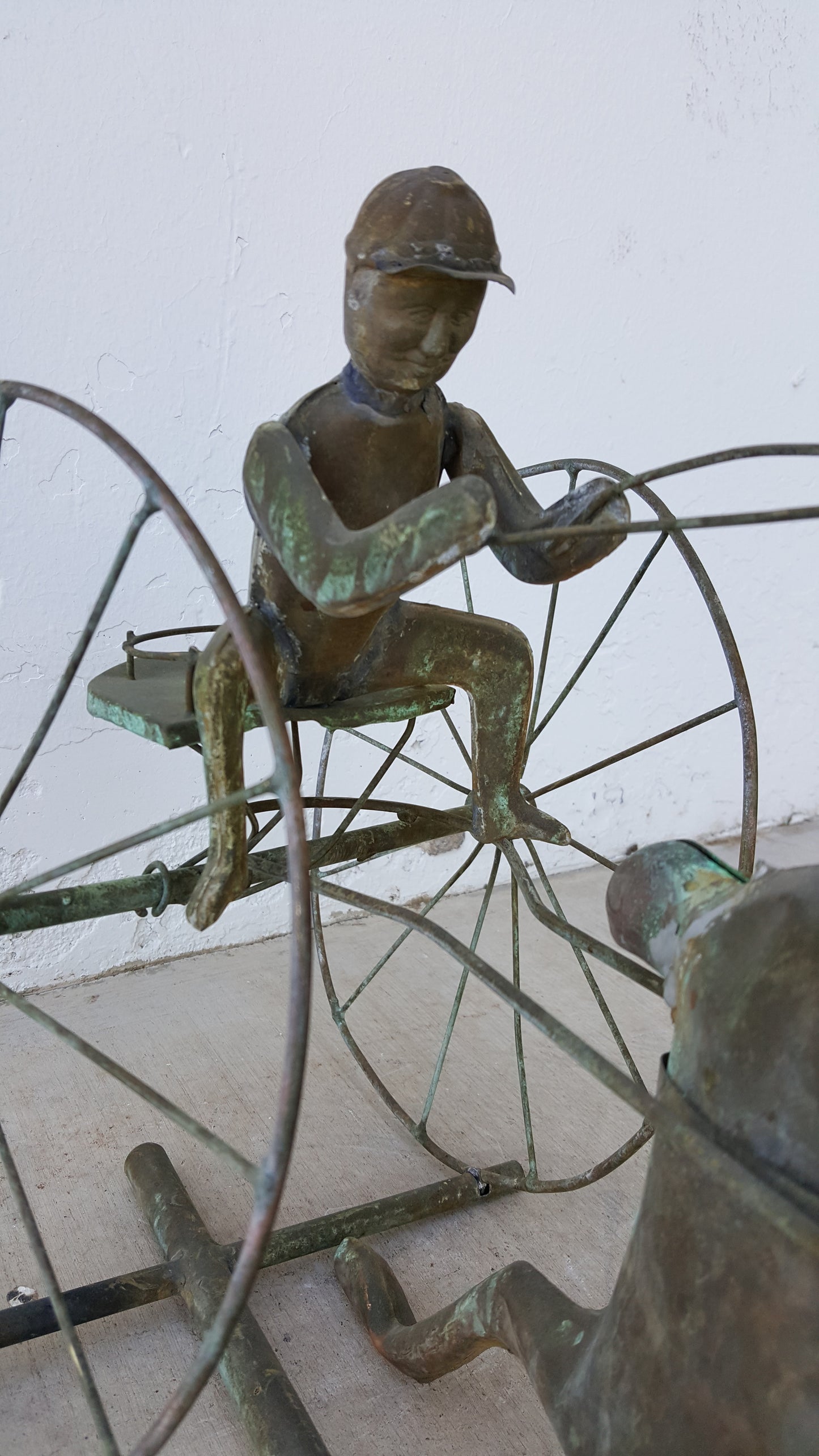 Vintage Copper Horse Weathervane