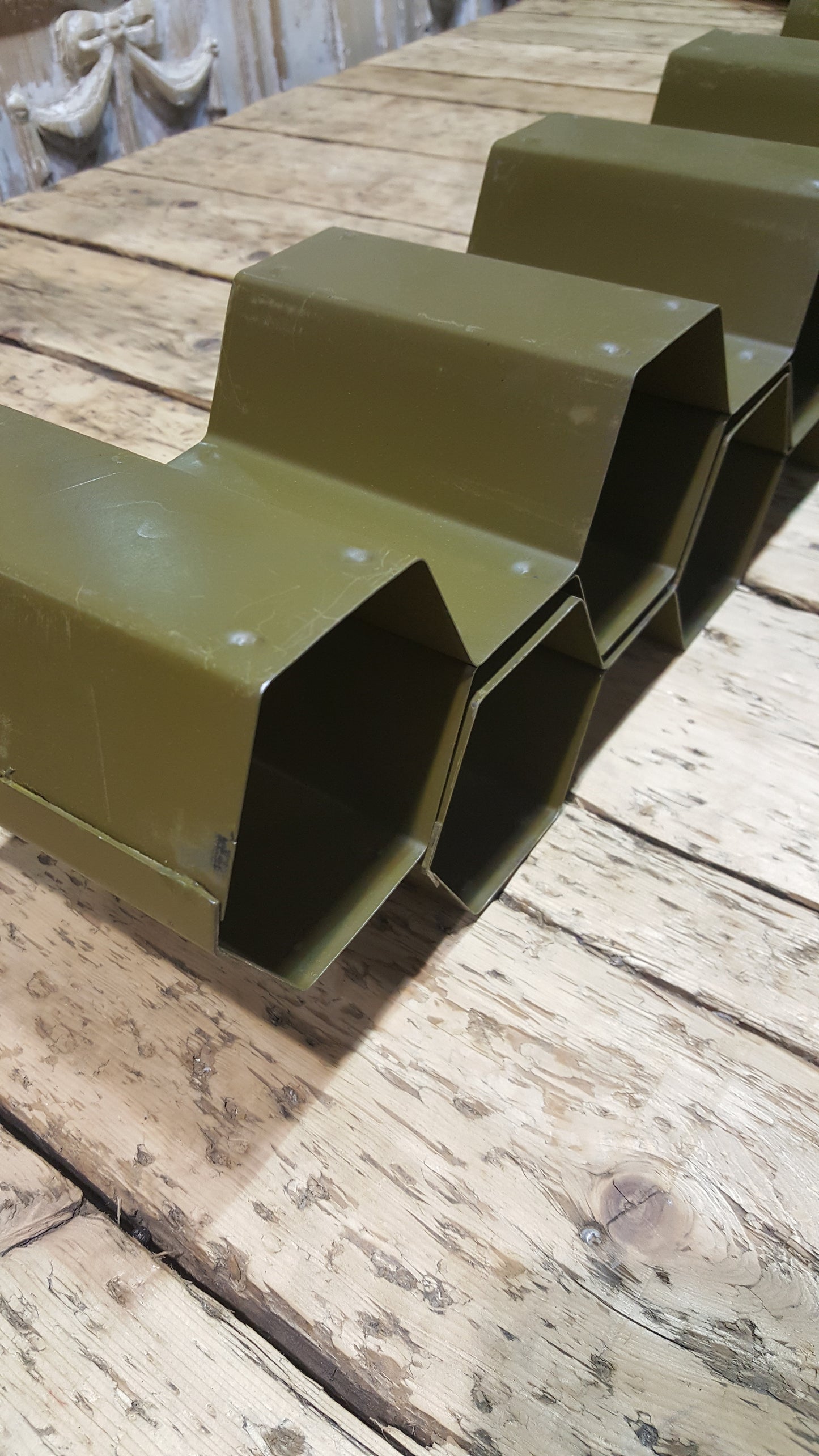 Stacking Green Hexagonal Wine Rack