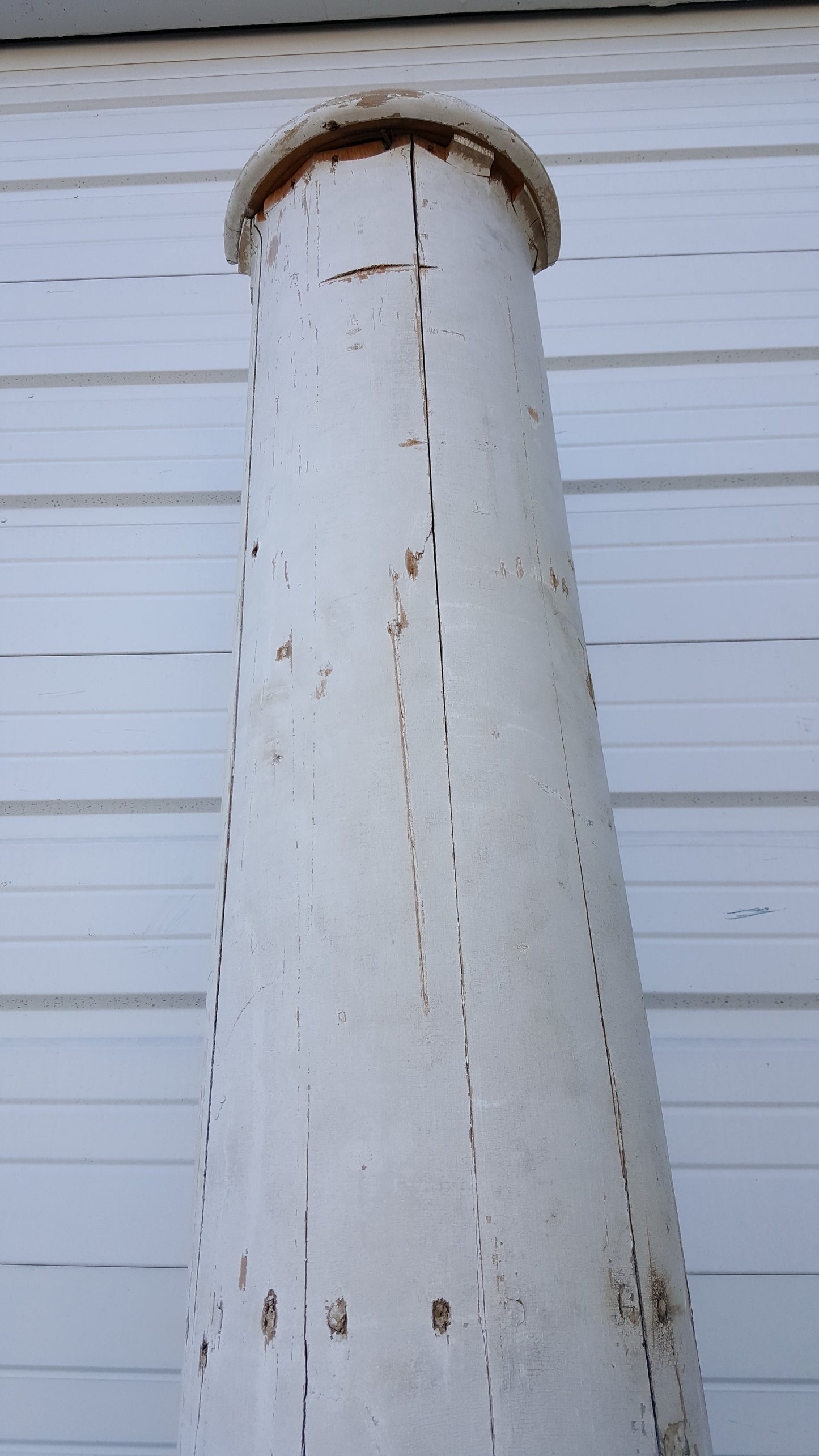 Large White Architectural Column