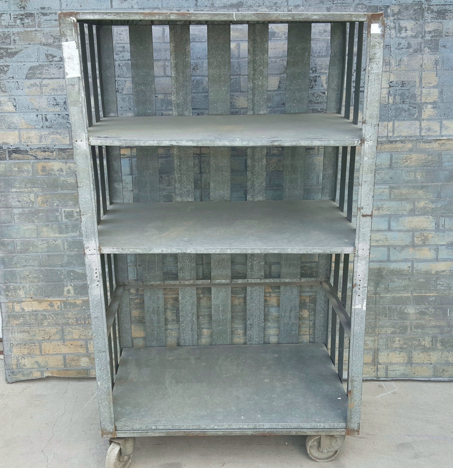 3 Tier Zinc Rolling Rack