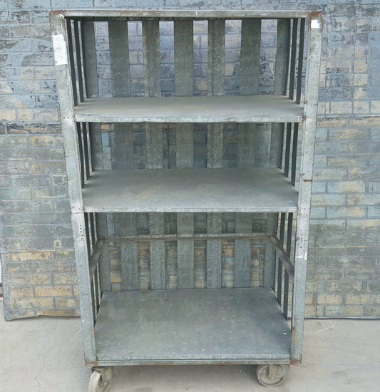 3 Tier Zinc Rolling Rack