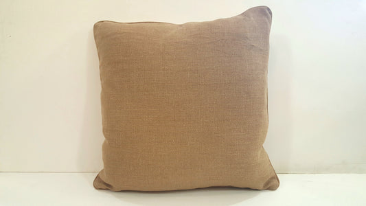 Beige Linen Pillow 26"x26"
