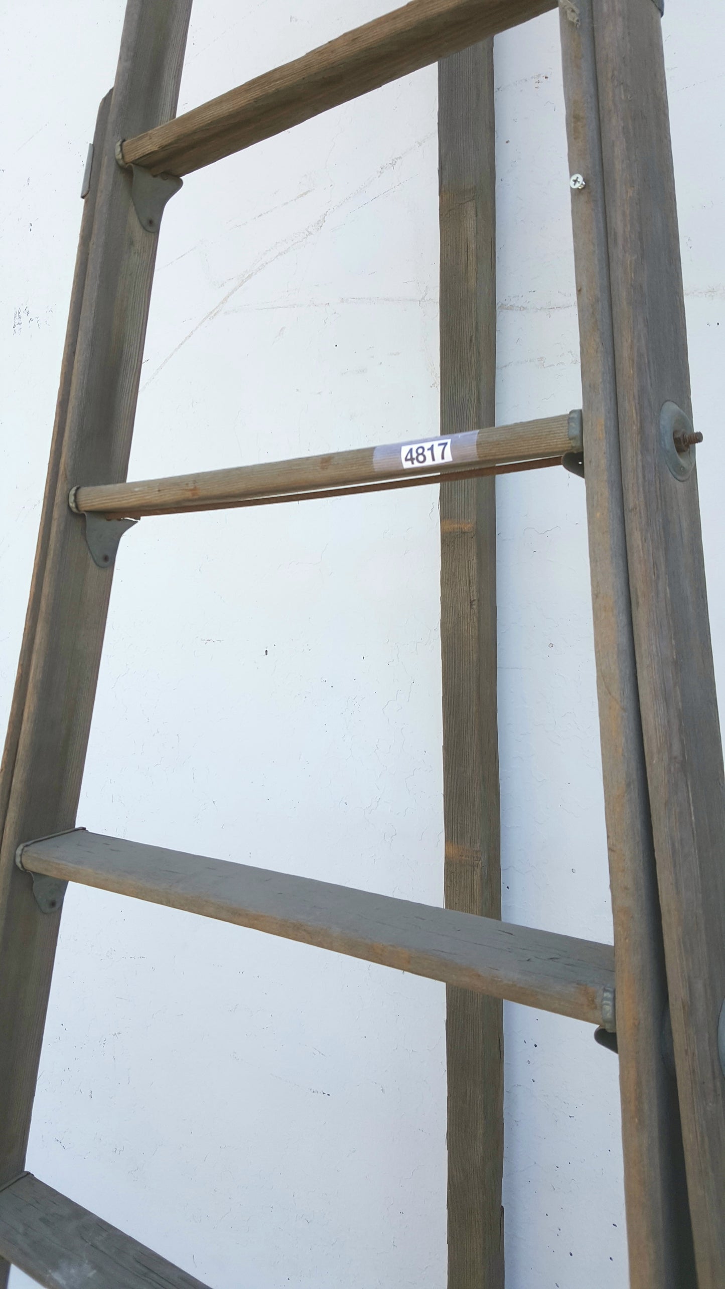 Tall Wooden Ladder