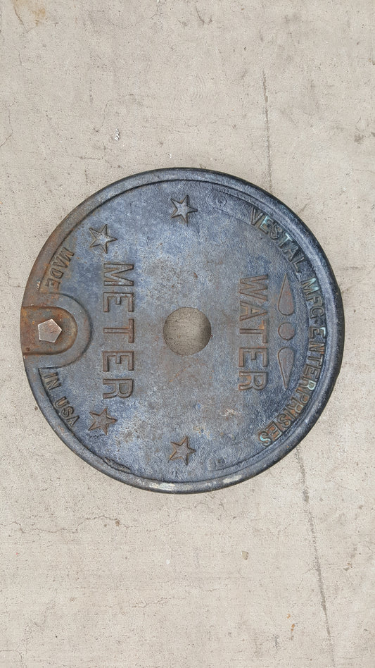 Salvaged Water Meter Cover