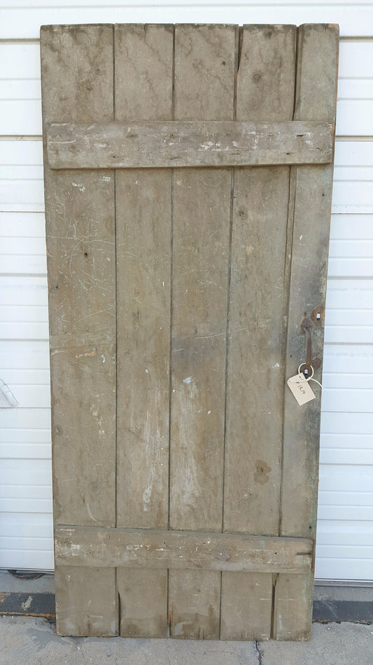 Single 5 Panel Barn Door