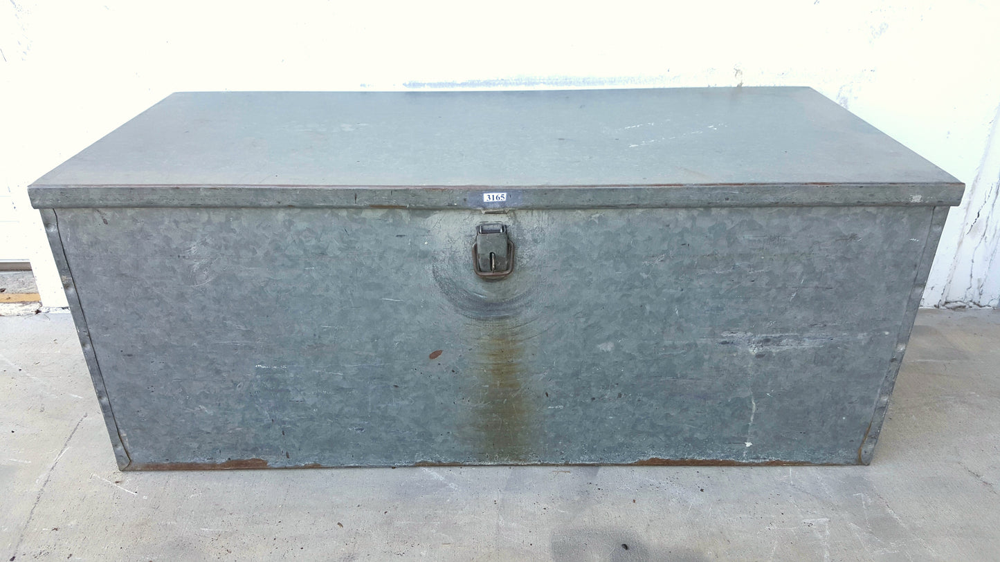 Galvanized Metal Trunk