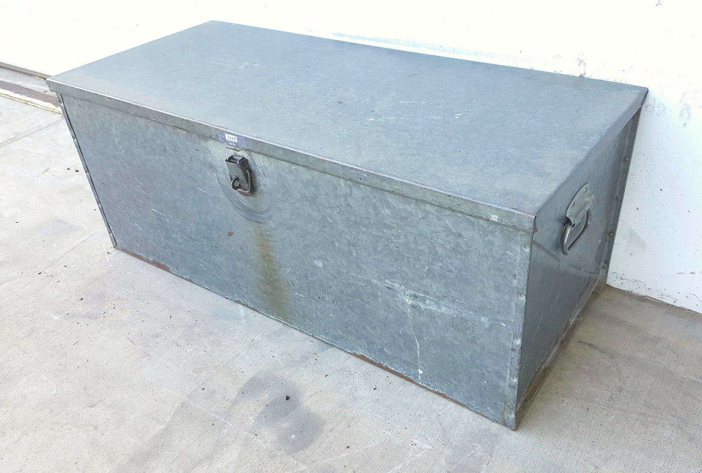 Galvanized Metal Trunk