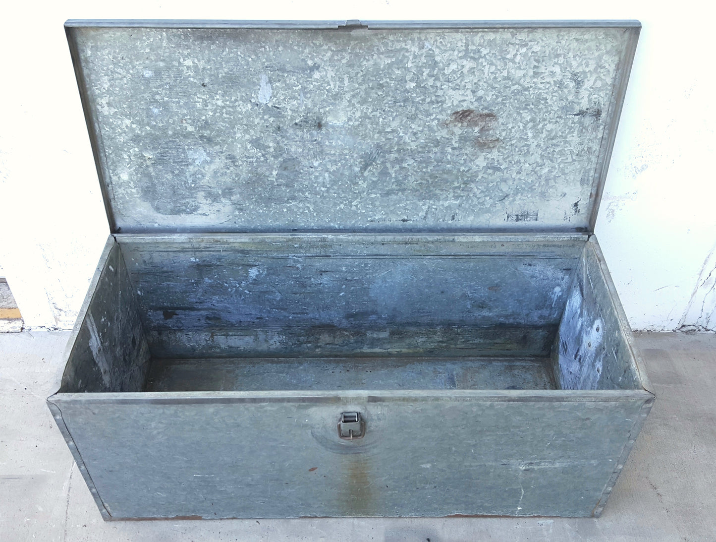 Galvanized Metal Trunk