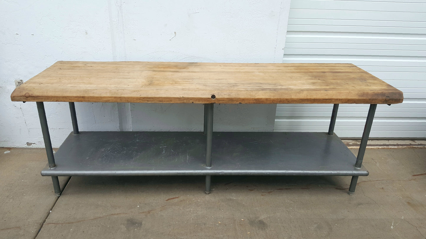 Butcher's Prep Table