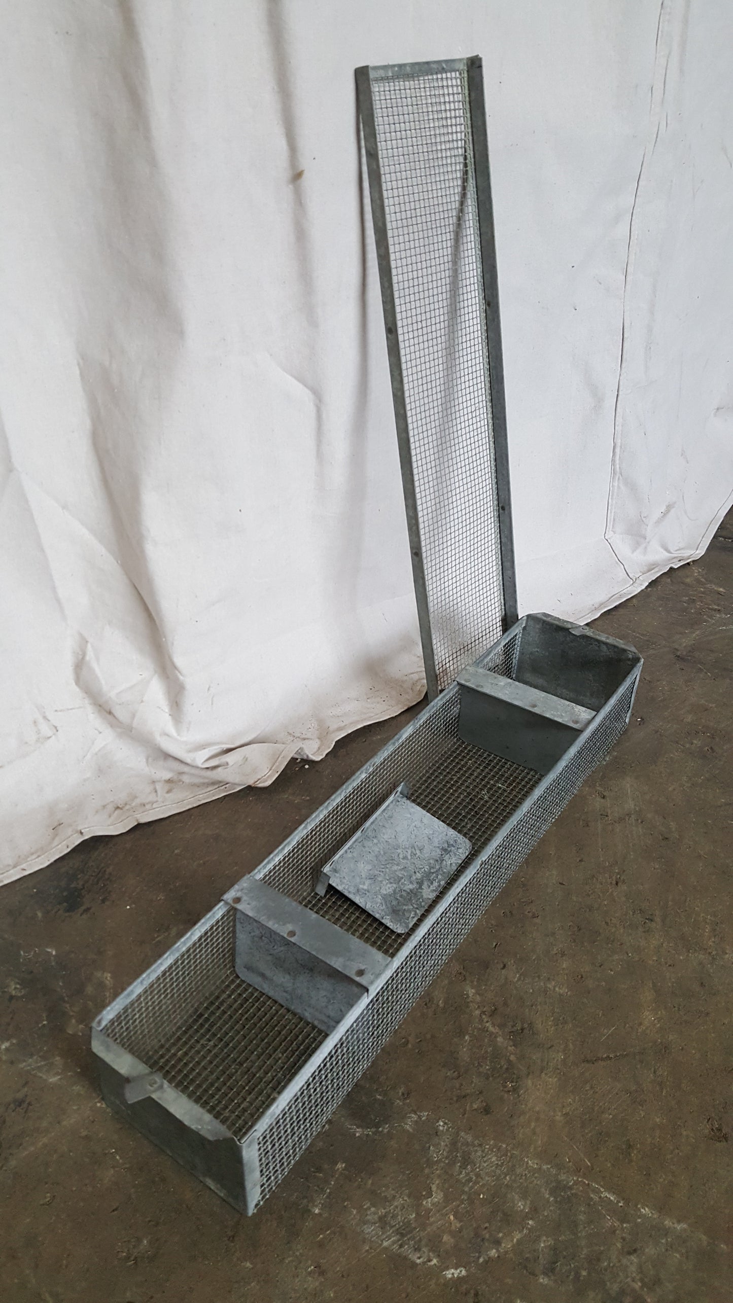 Galvanized Chick Crate
