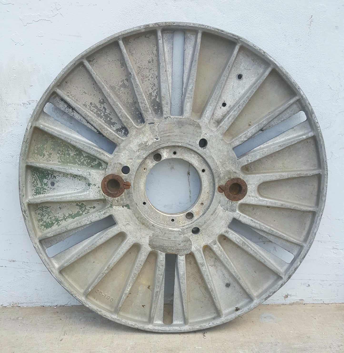 Round Silver Mold for Table Base