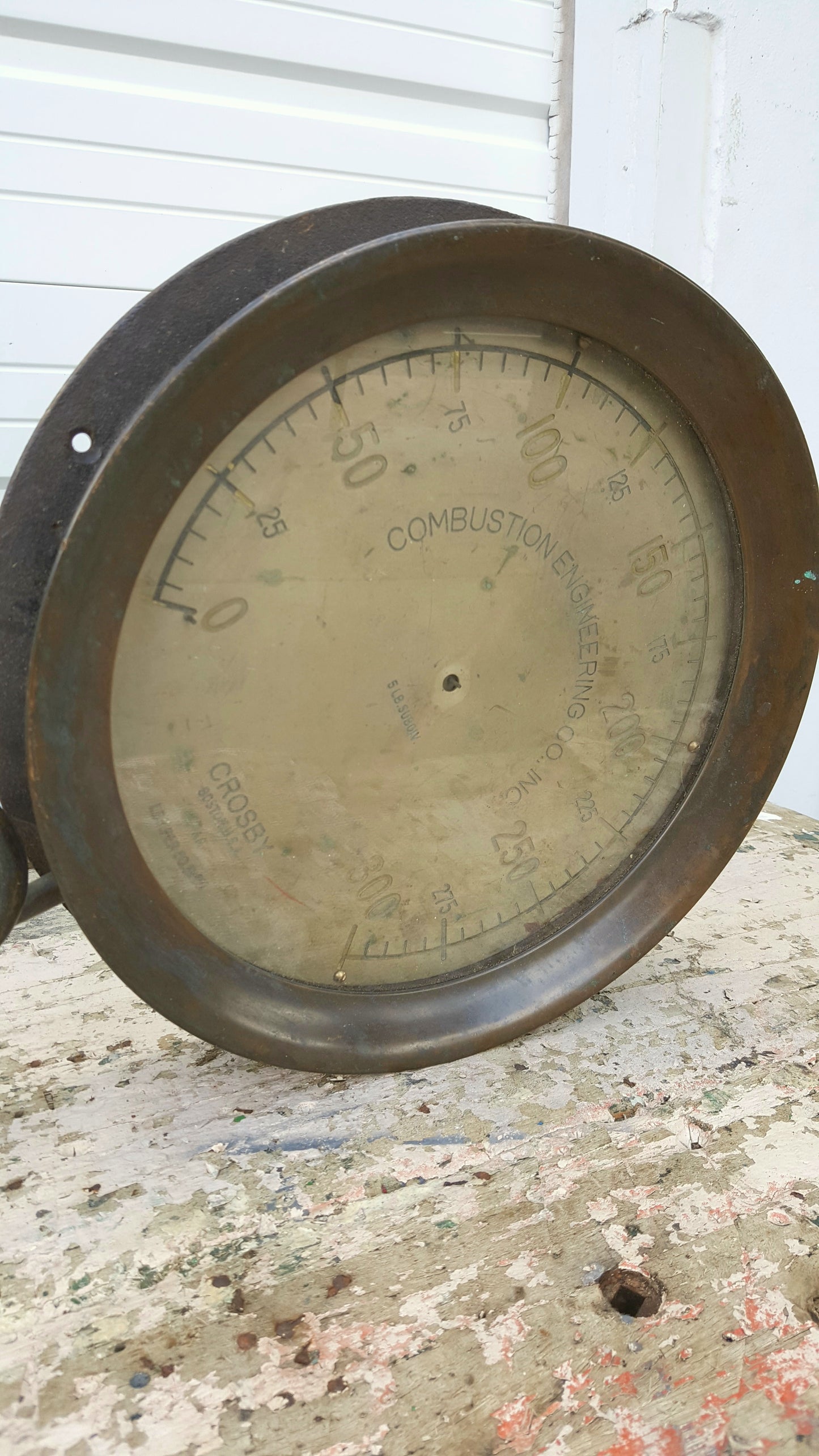 Decorative Industrial Combustion Engineering Co. Gauge