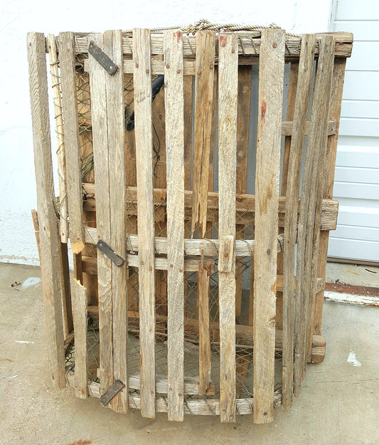 Vintage Lobster Trap / Crate / Basket