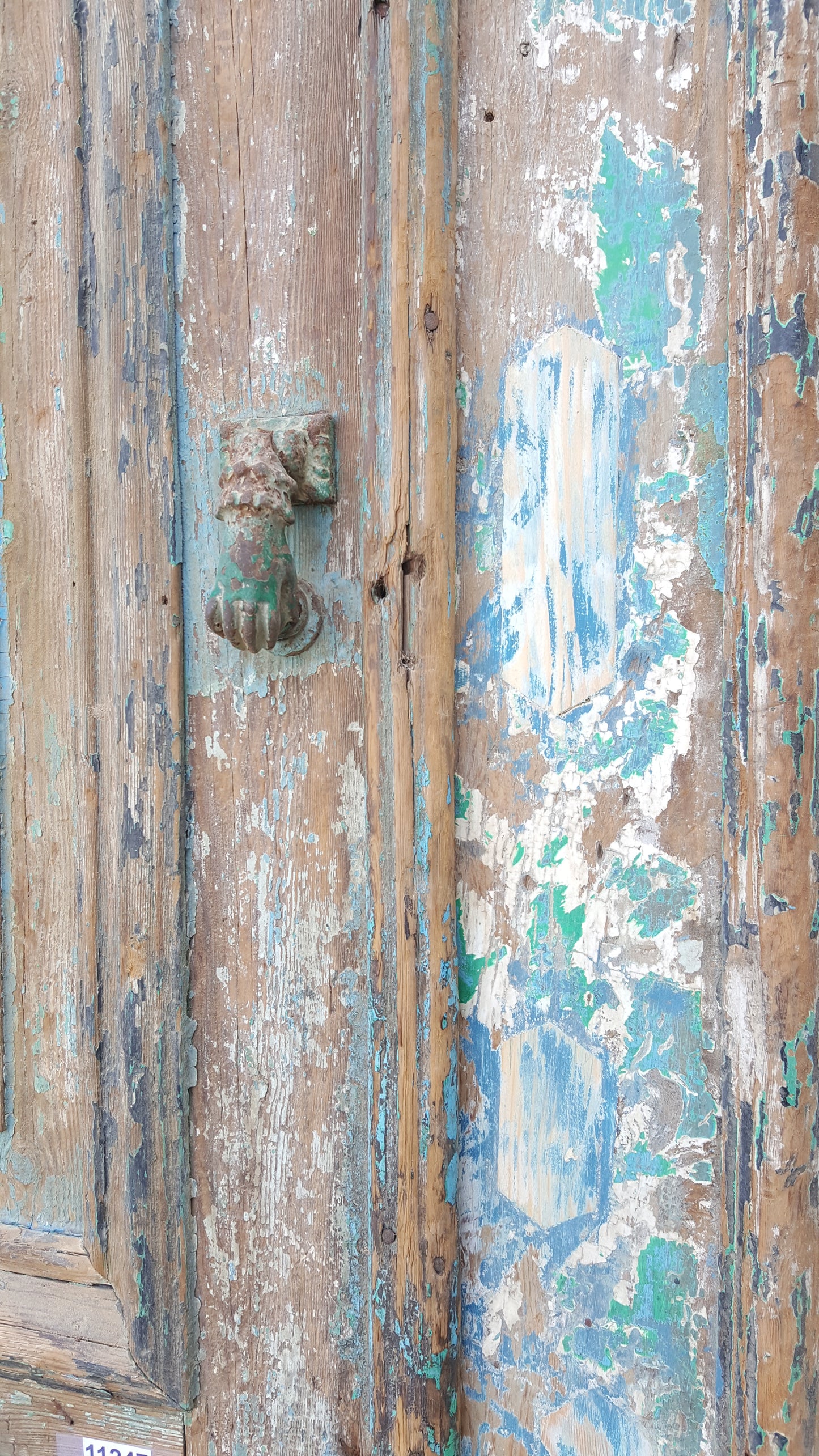 Pair of Ornate Antique Wood Carved Doors