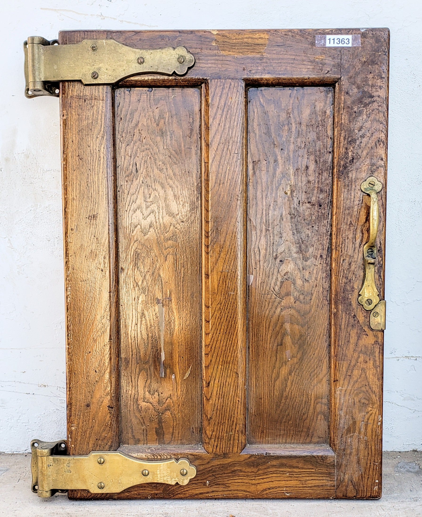 Antique 2 Panel Single Wood Refrigerator Door – Antiquities Warehouse