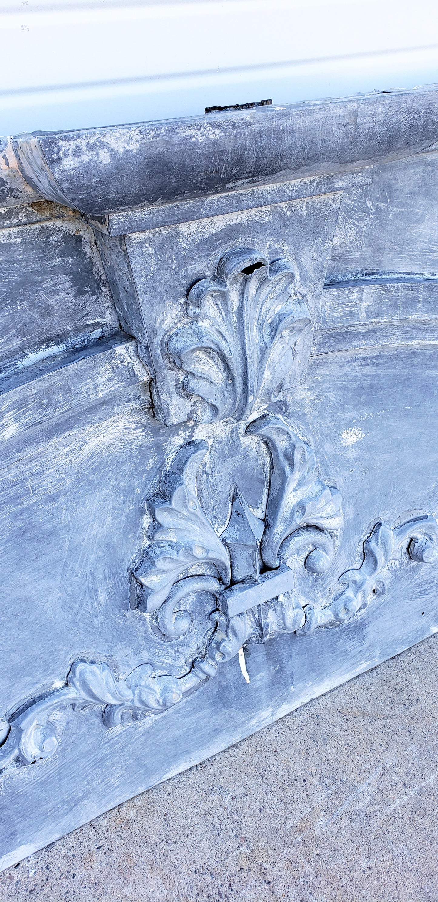 French Zinc Architectural Header