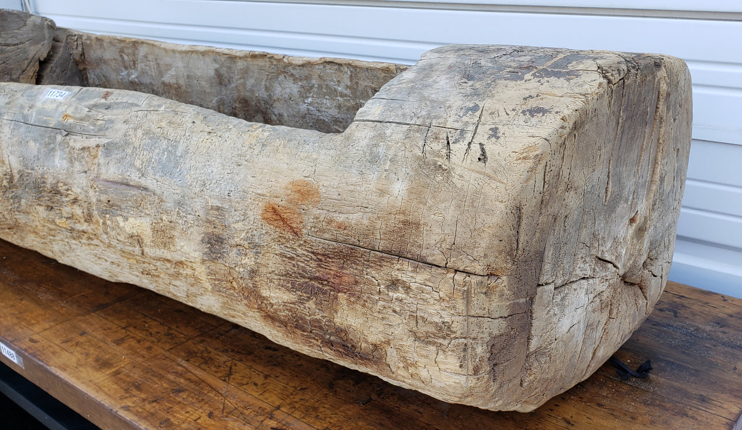 Rustic Wooden Trough