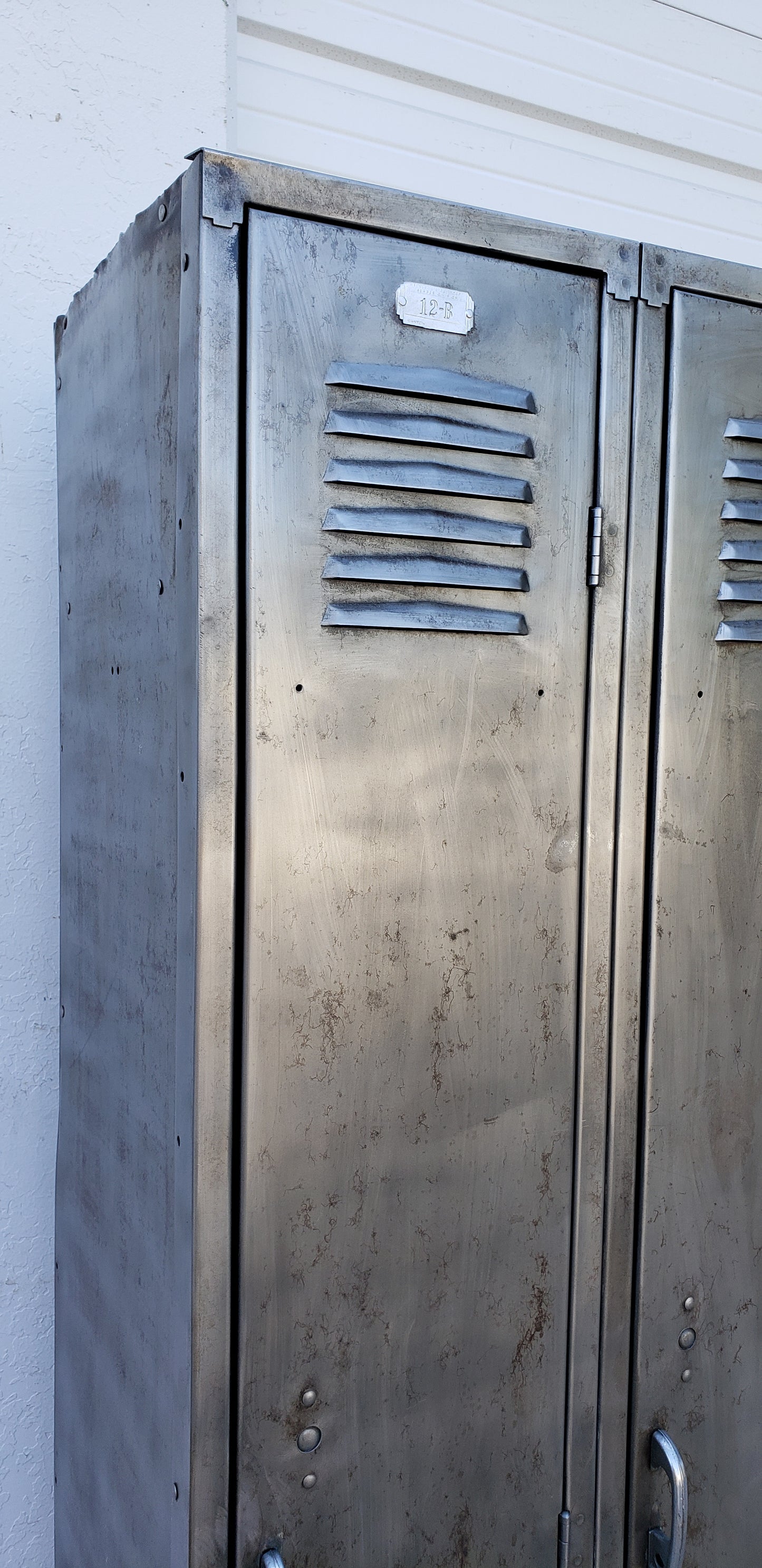 Set of Stripped Lockers