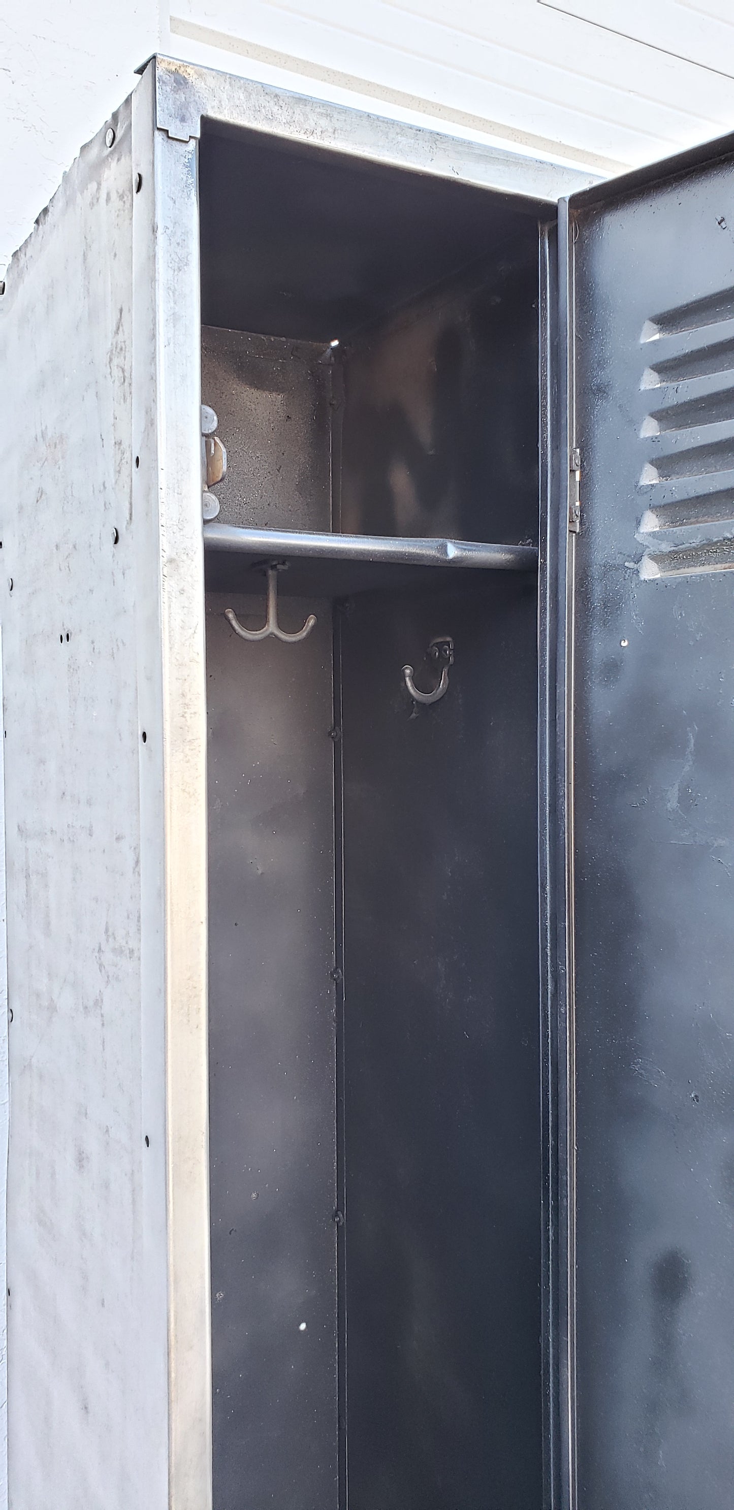 Set of Stripped Lockers