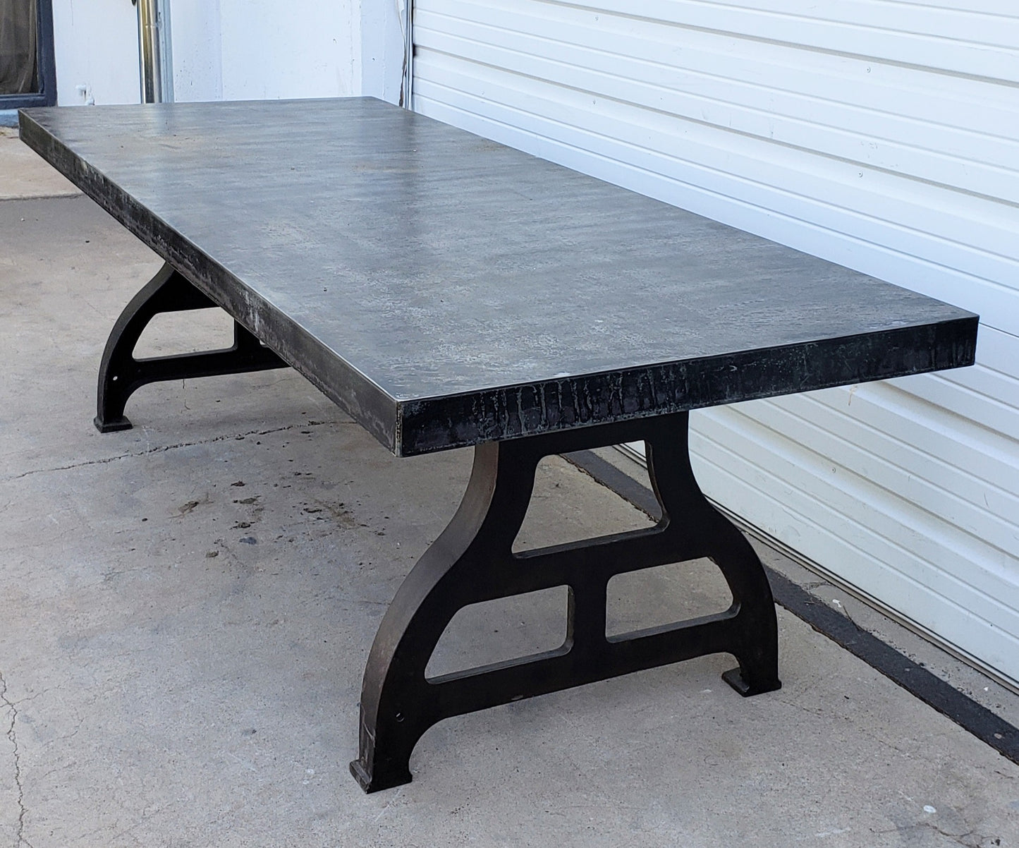 Rectangular Iron Dining Table