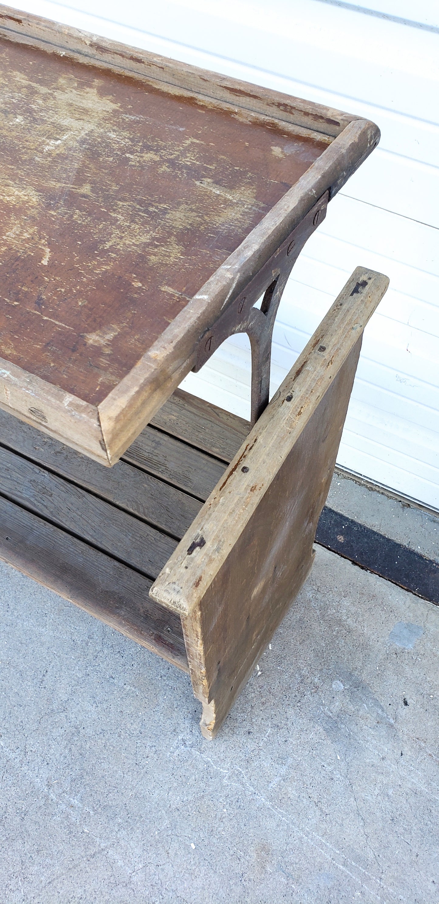 French Train Station Bench