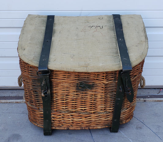 Wicker Trunk Basket