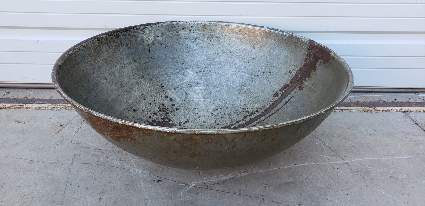 Large Metal Bowl