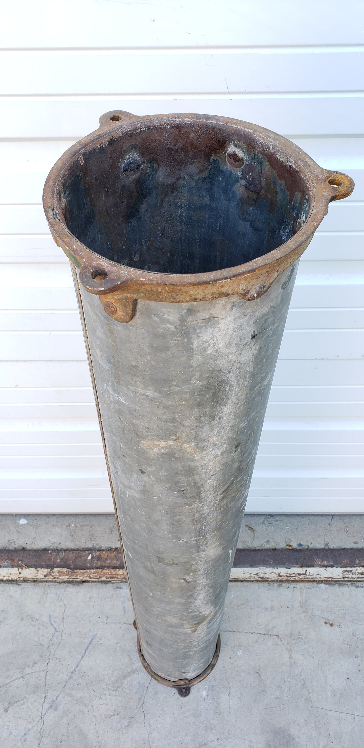 Tall Galvanized Pipe / Planter