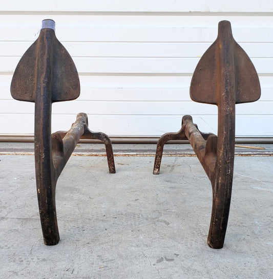 Iron Andirons