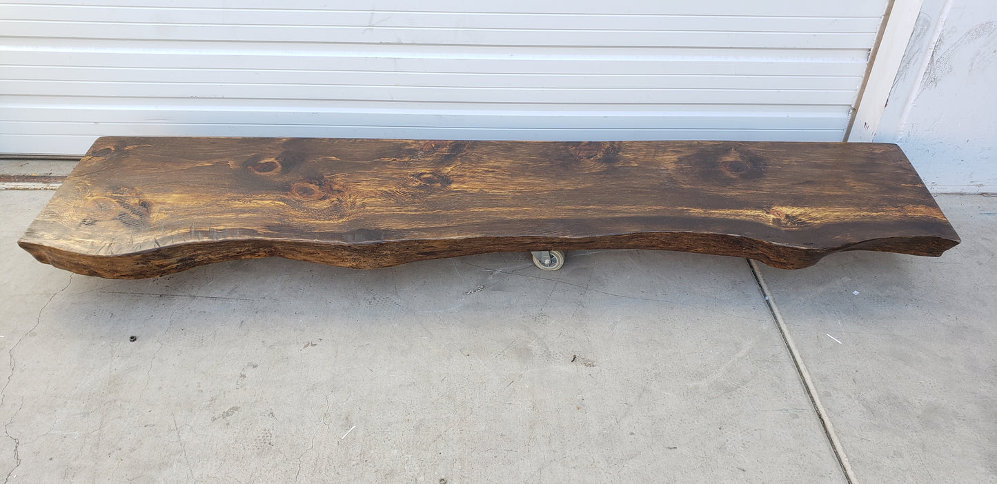 8 Ft Live Edge Table Top