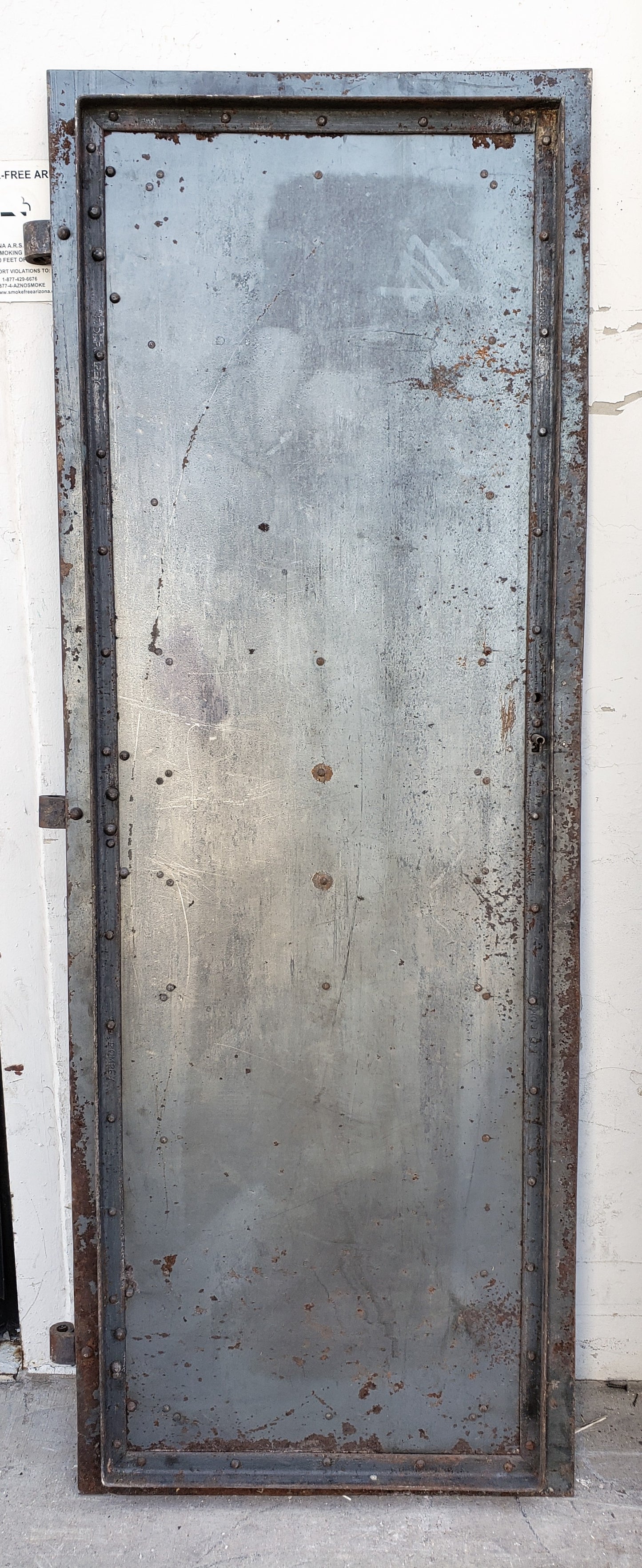 Industrial Steel Metal Single Door