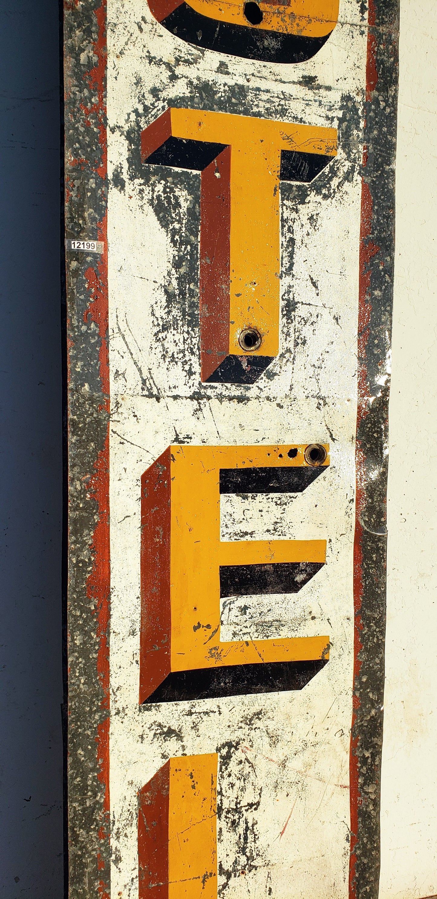 Metal Hotel Sign