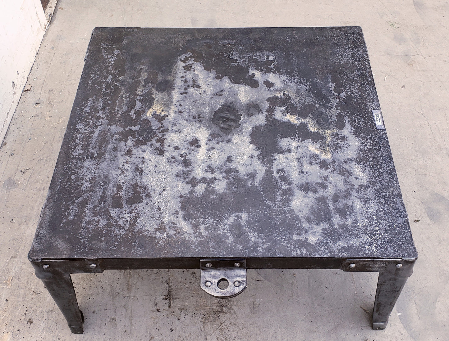 Industrial Steel Coffee Table Trolley