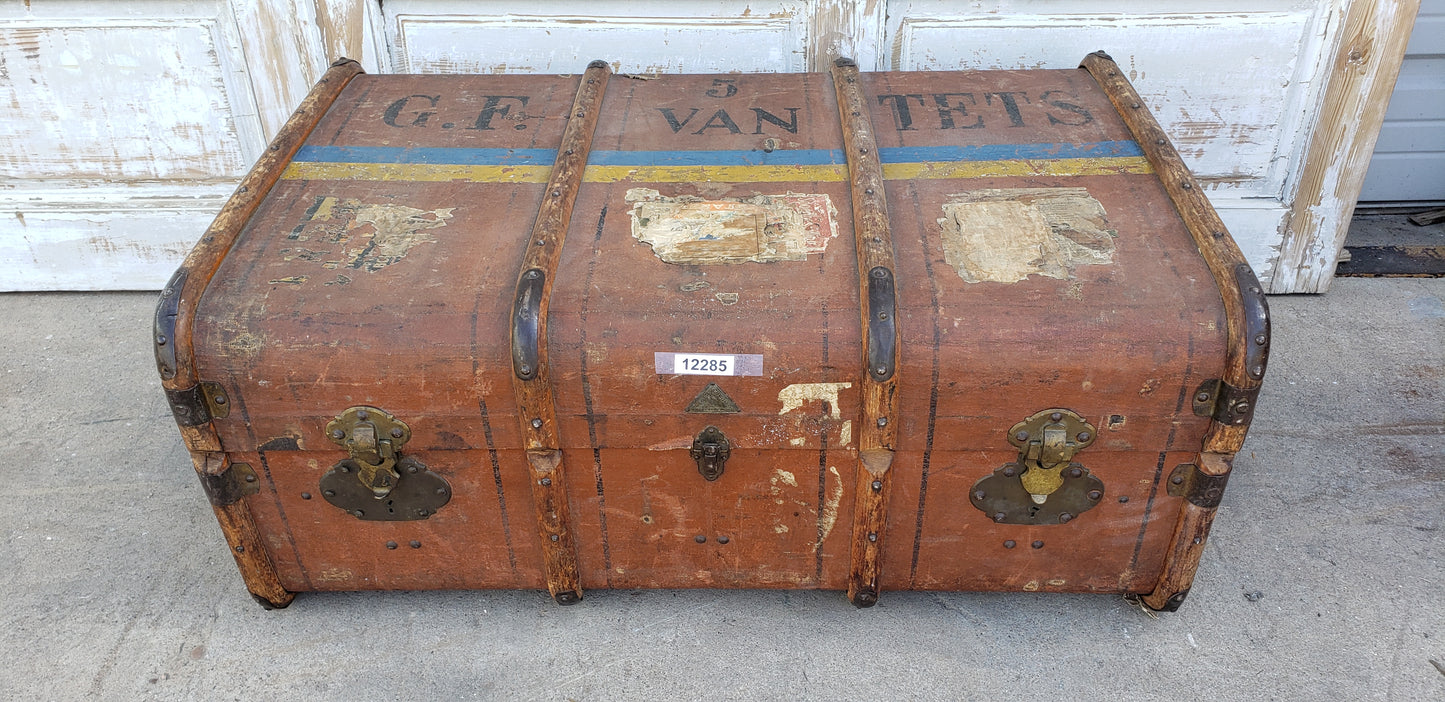 Painted Suitcase/Trunk